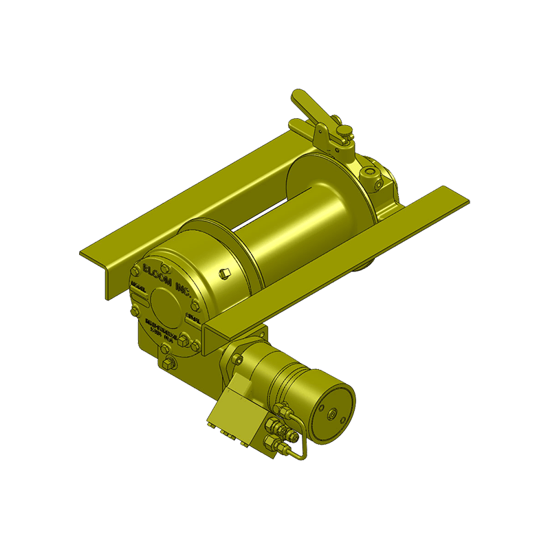 Series 1100 worm gear pulling winches Bloom Manufacturing